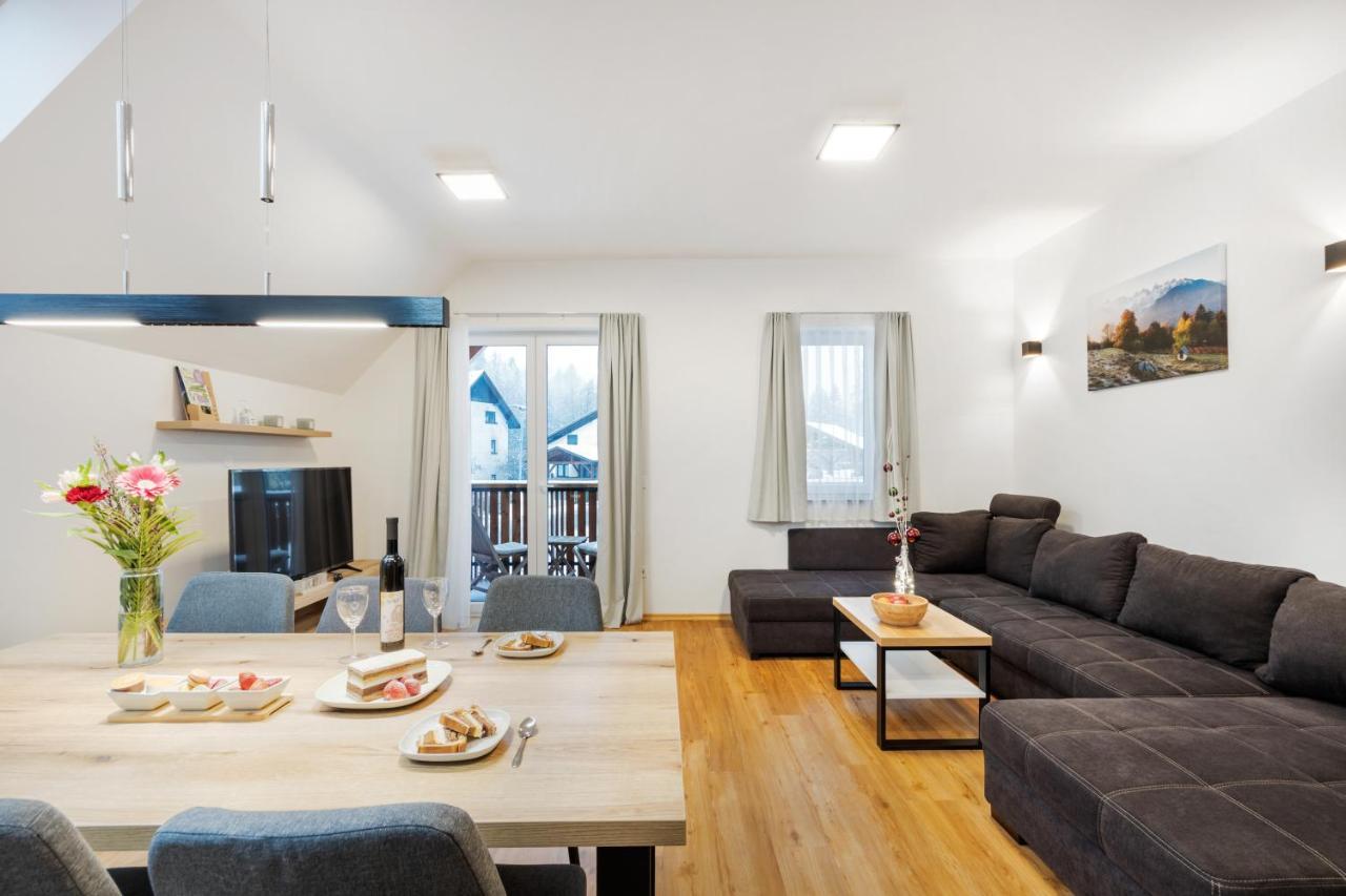 Chic Apartments With Balcony And Spa In Mojstrana Ngoại thất bức ảnh